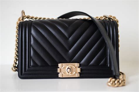 chanel boy bag chevron gold|Chanel boy bag price.